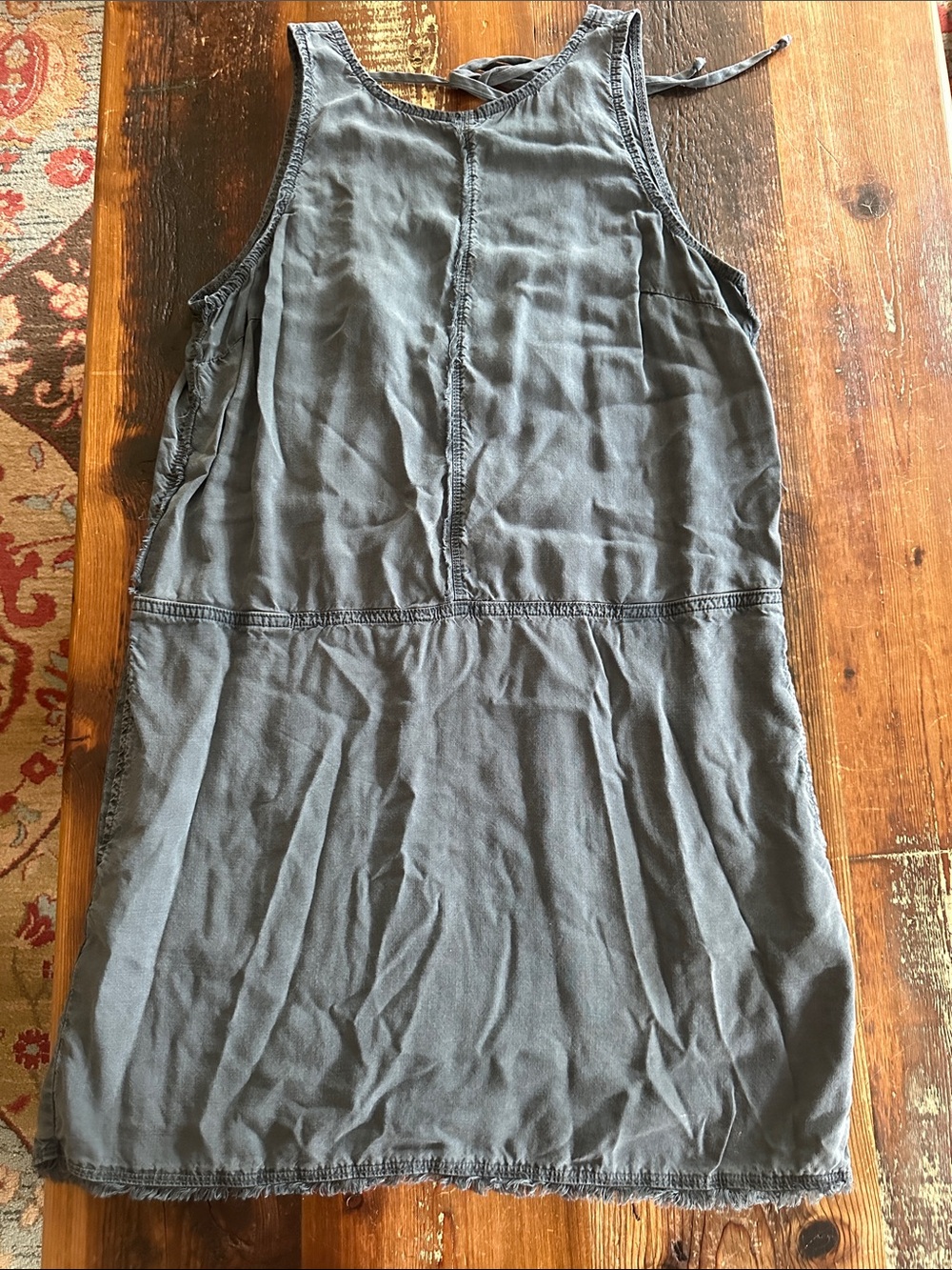 Bella Dahl Washed Gray Tank Dress